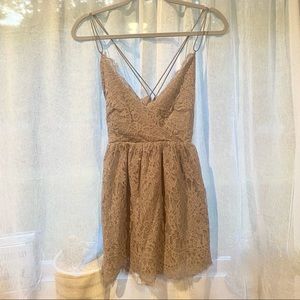 Tobi Lace Mini Dress
